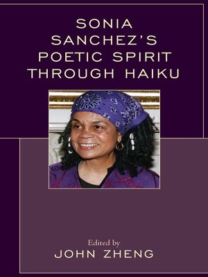 cover image of Sonia Sanchez's Poetic Spirit through Haiku